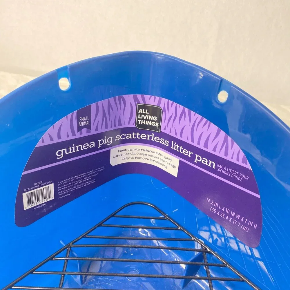 All Living Things Guinea Pig Scatterless Litter Pan NWT